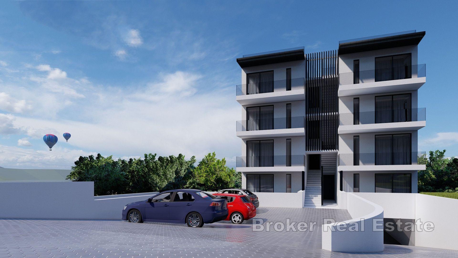 Luksuriøs toppleilighet i første rad til sjøen