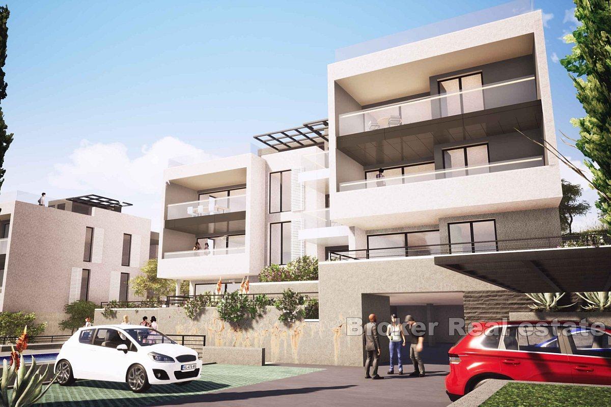 Appartement de luxe à deux étages avec vue sur la mer