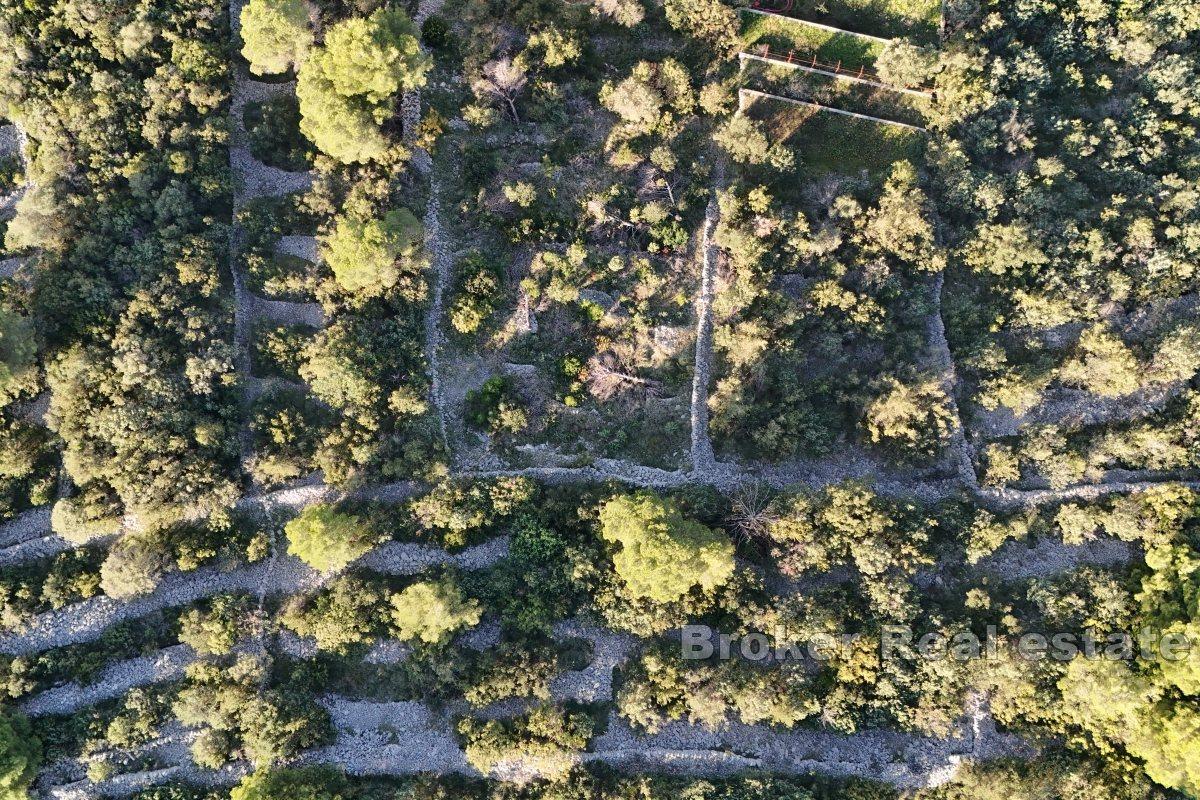 Byggnadstomt med öppen havsutsikt