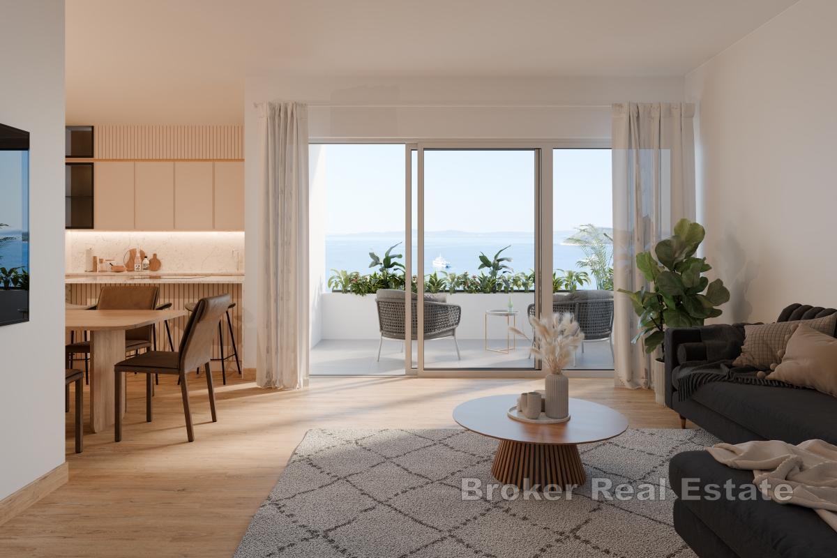 Luxusní podkrovní apartmán s bazénem a výhledem na moře