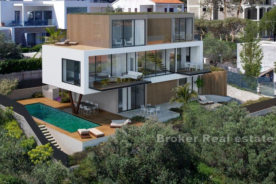 Unique villa with pool and sea view