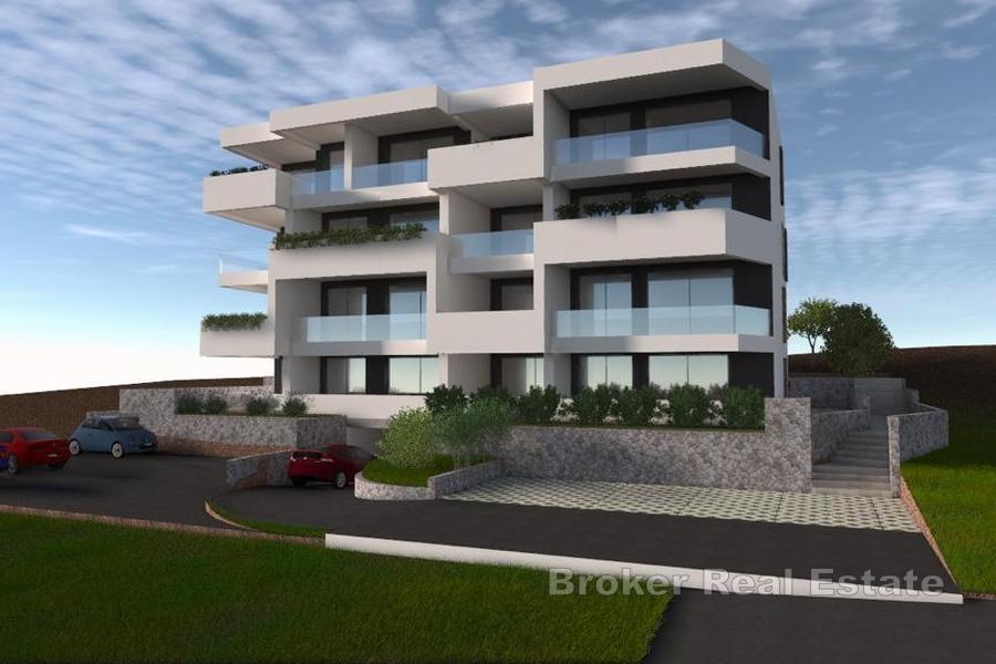 Apartmán se dvěma ložnicemi a výhledem na moře