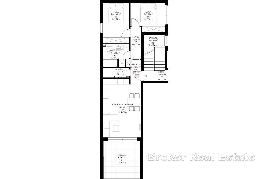 Zweizimmerwohnung in toller Lage