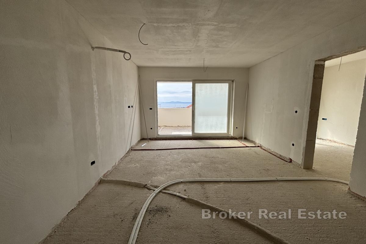 Appartement moderne de deux chambres avec vue sur la mer