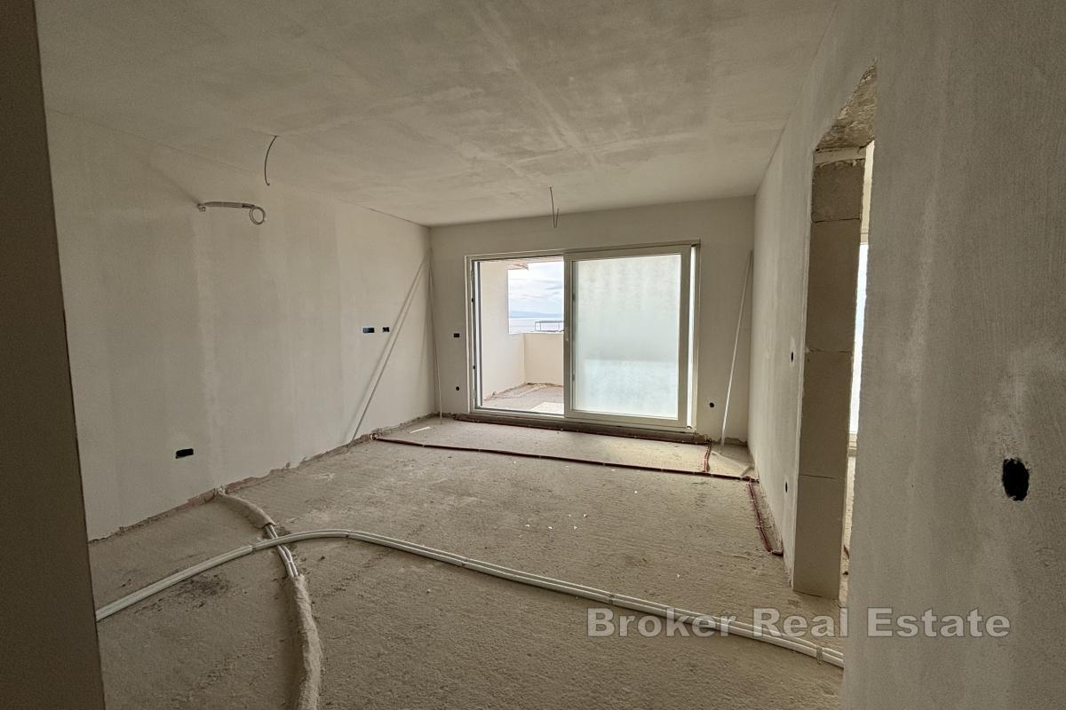 Appartement moderne de deux chambres avec vue sur la mer