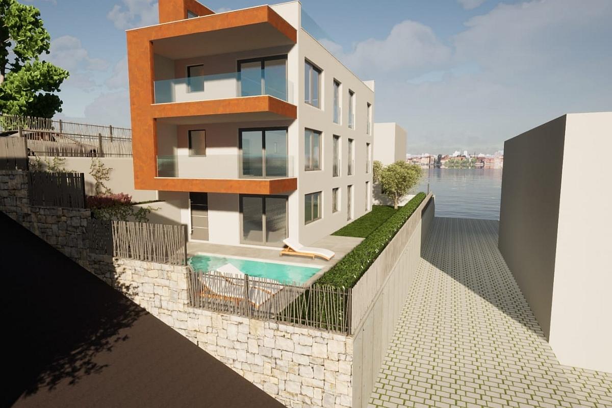 Prostorný apartmán s bazénem a zahradou