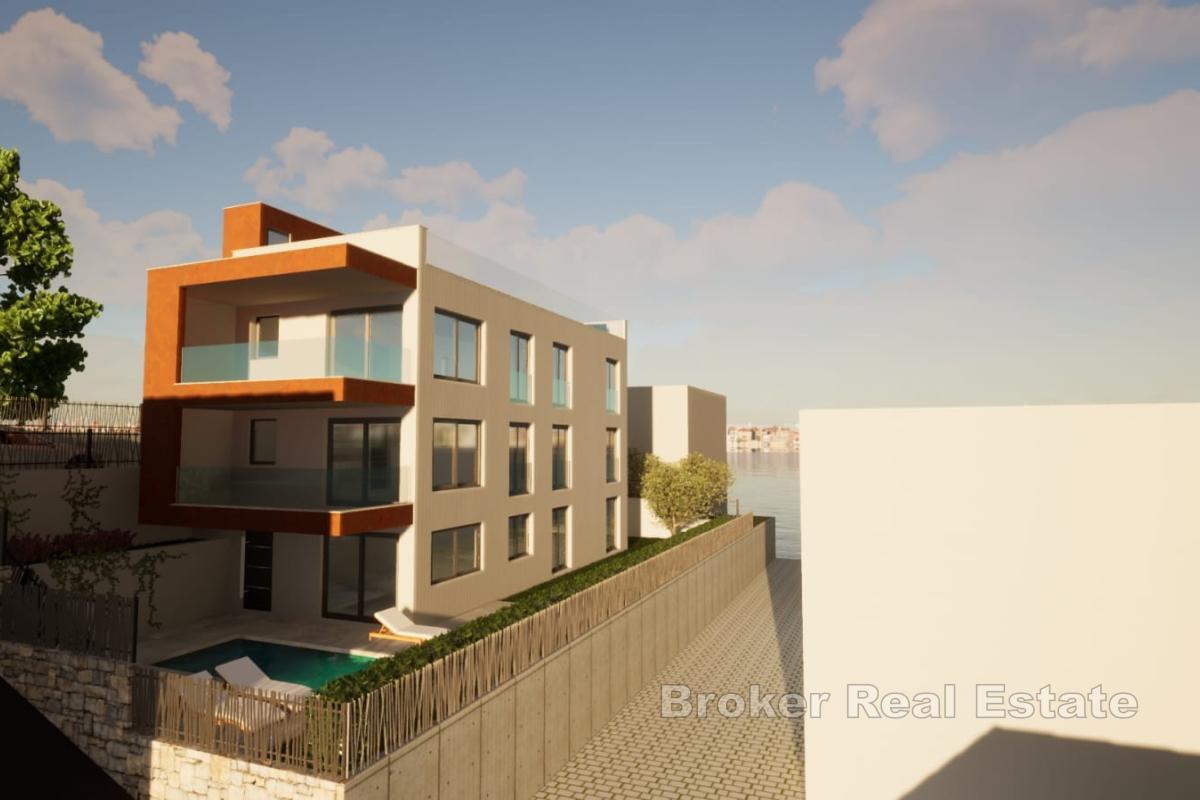 Komfortní penthouse s výhledem na moře