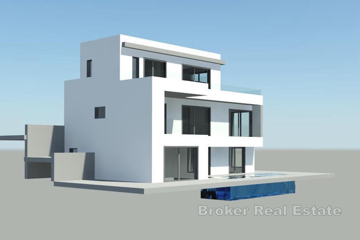 Pozemek s výhledem na moře a povolením ke stavbě vily