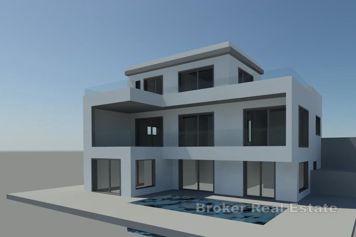 Zemljište s pogledom na more i dozvolom za izgradnju vile