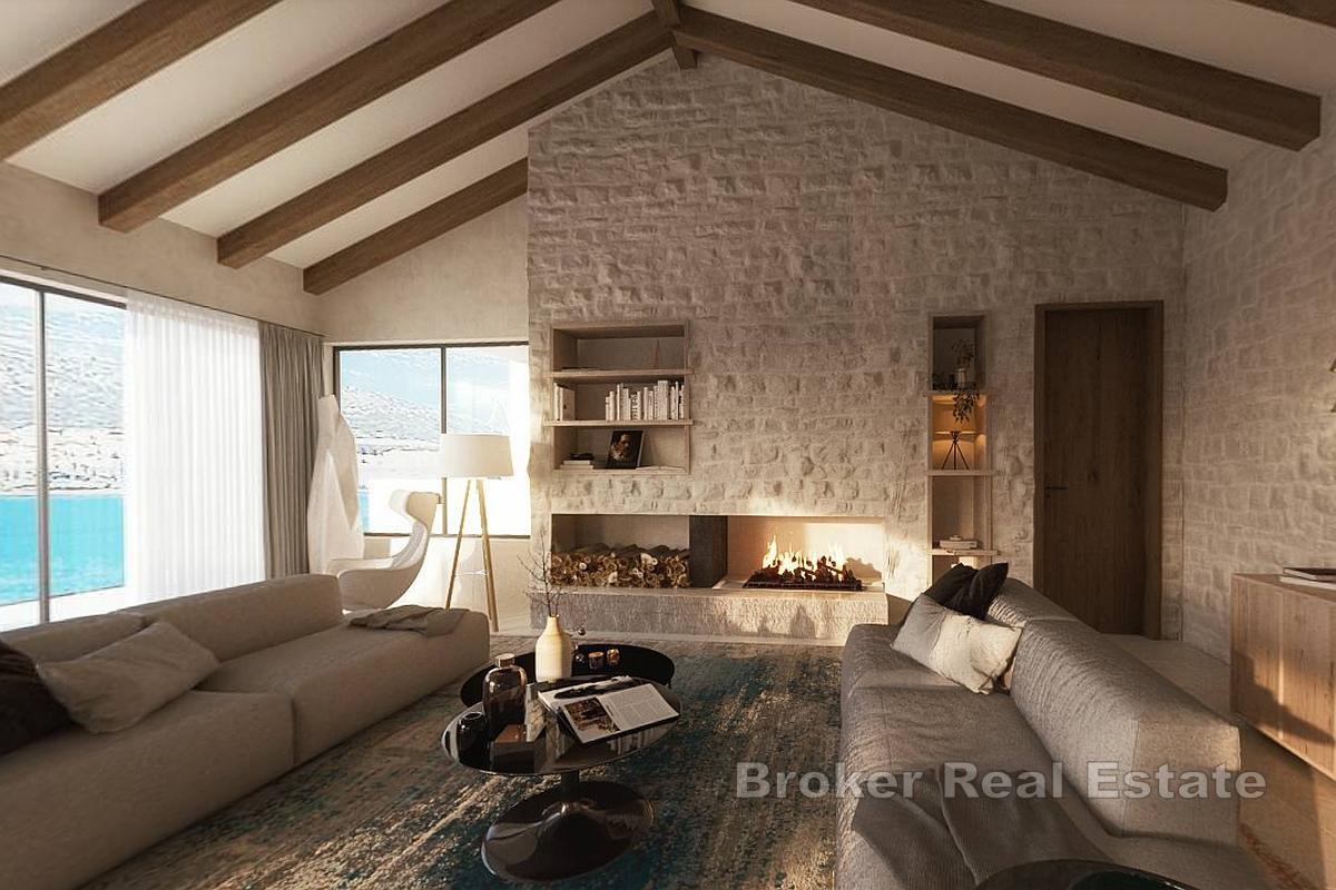 Villa de luxe avec vue dégagée sur la mer