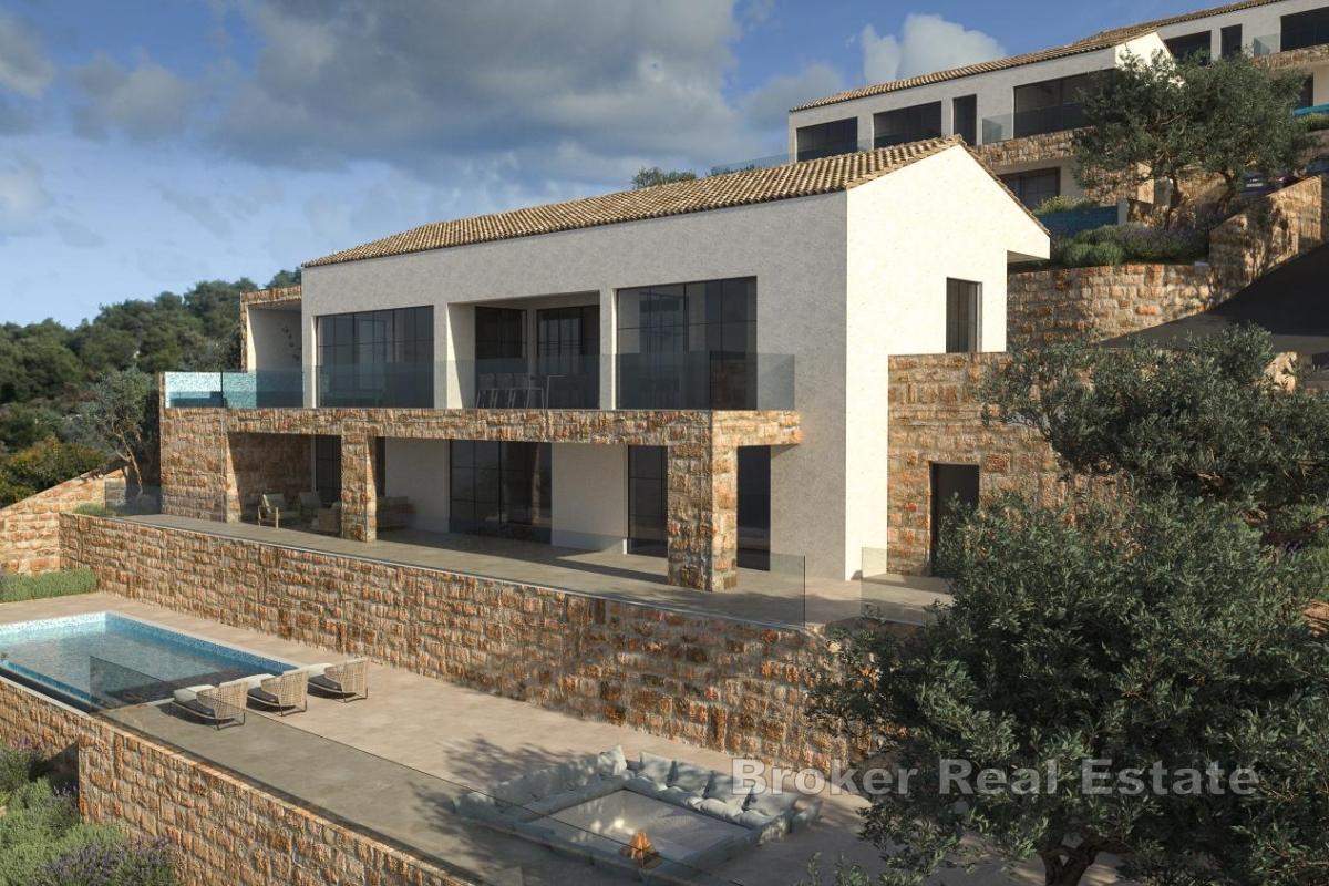 Villa de luxe avec vue dégagée sur la mer