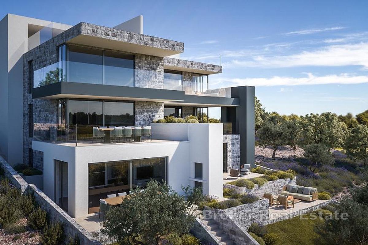 Luxusní mezonetový penthouse apartmán u moře