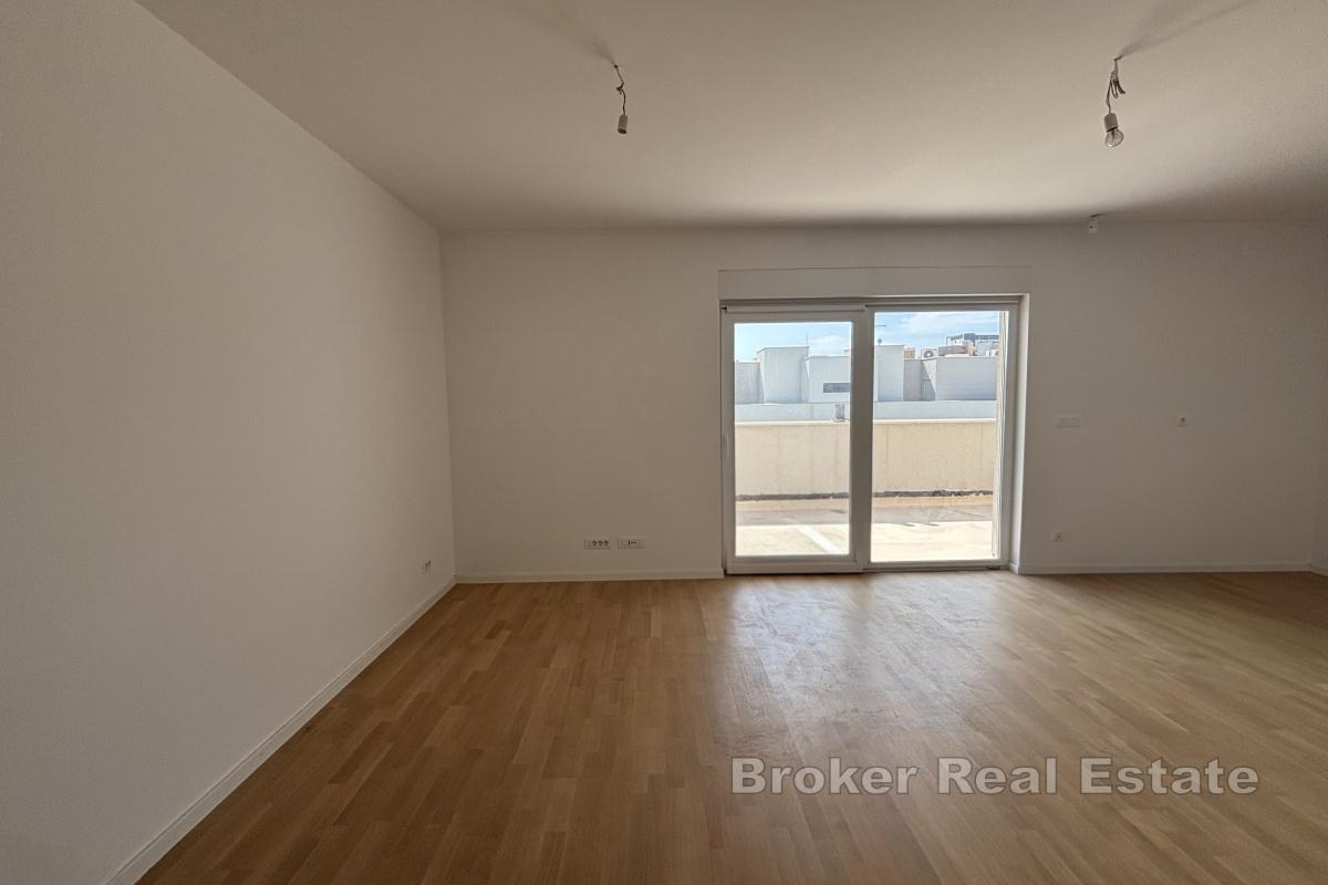 Penthouse w nowym budynku z przestronnym tarasem