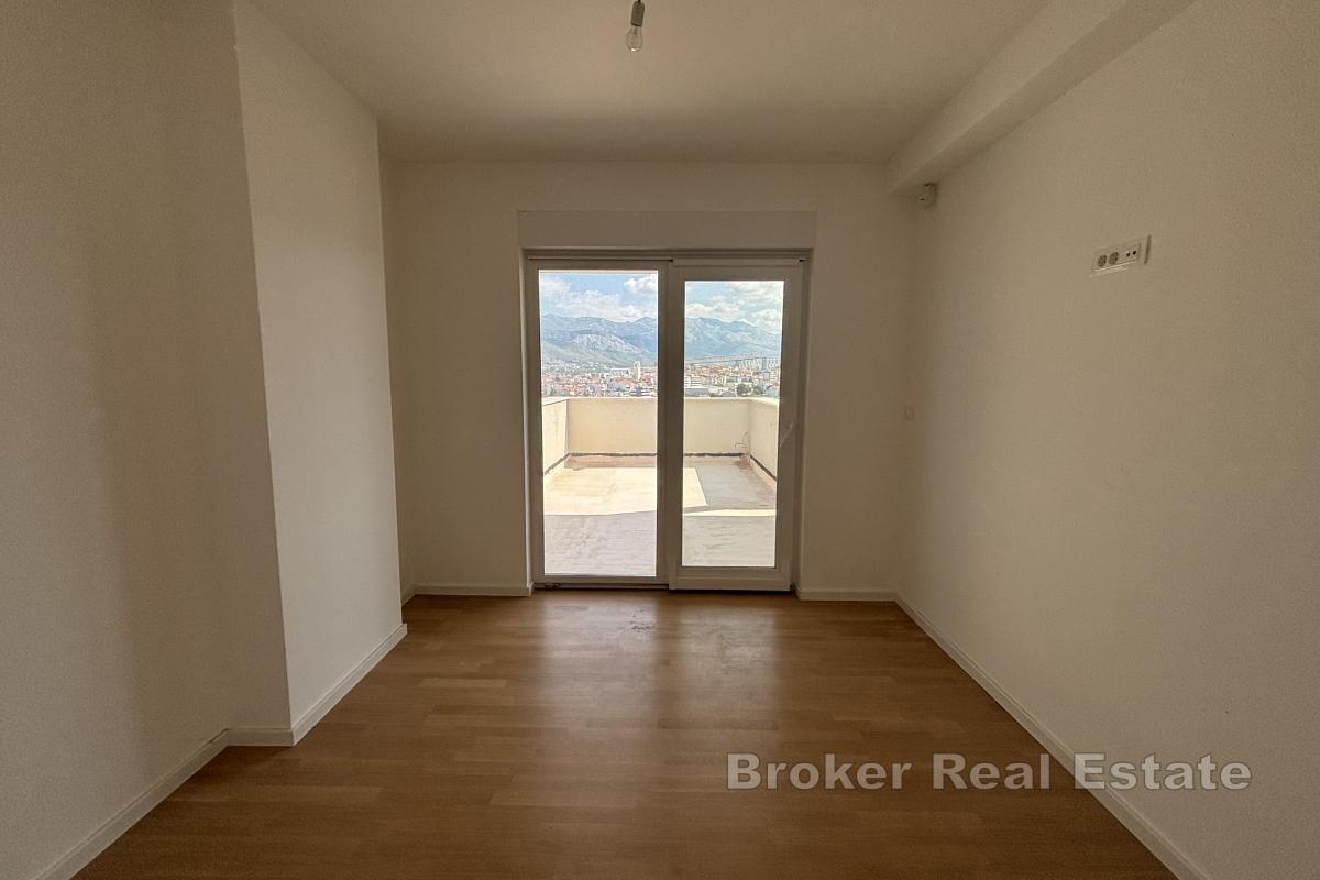 Penthouse w nowym budynku z przestronnym tarasem
