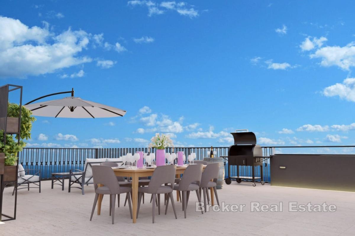 To-roms toppleilighet med takterrasse