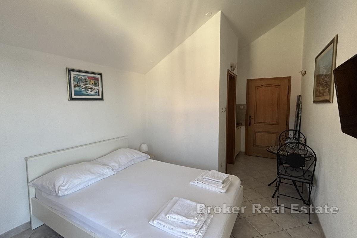 Studiolägenhet med havsutsikt