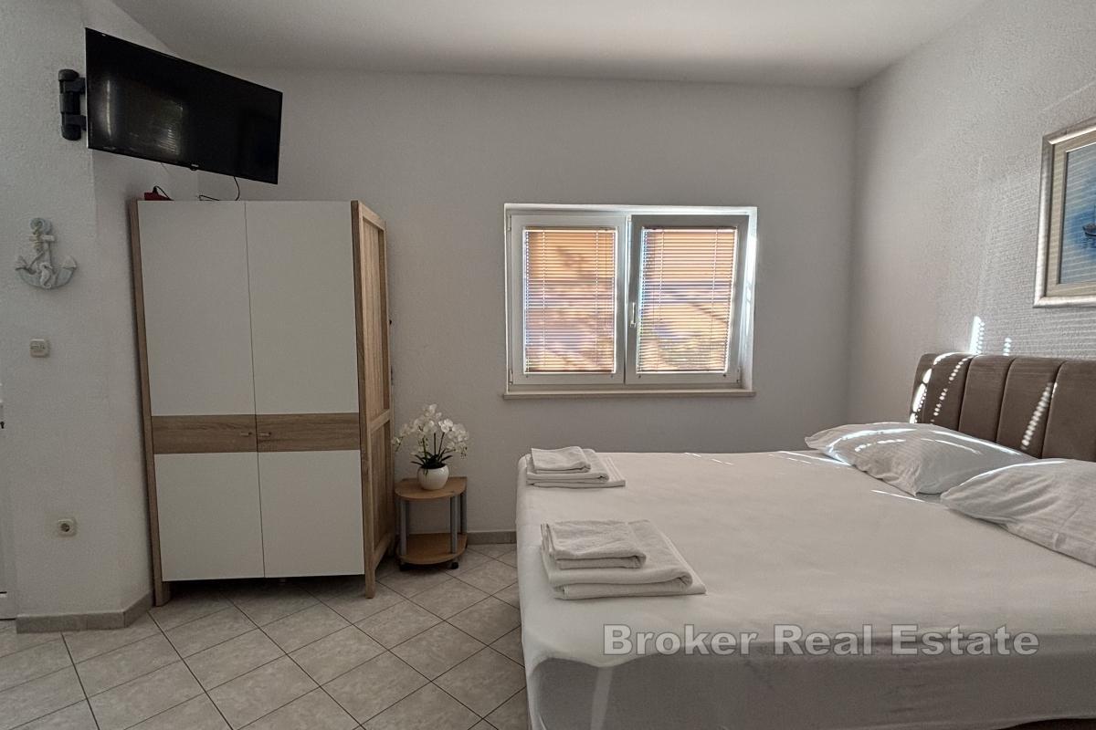 Przestronny apartament typu studio z widokiem na morze