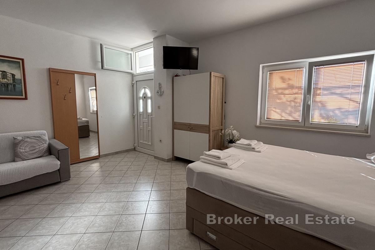 Przestronny apartament typu studio z widokiem na morze