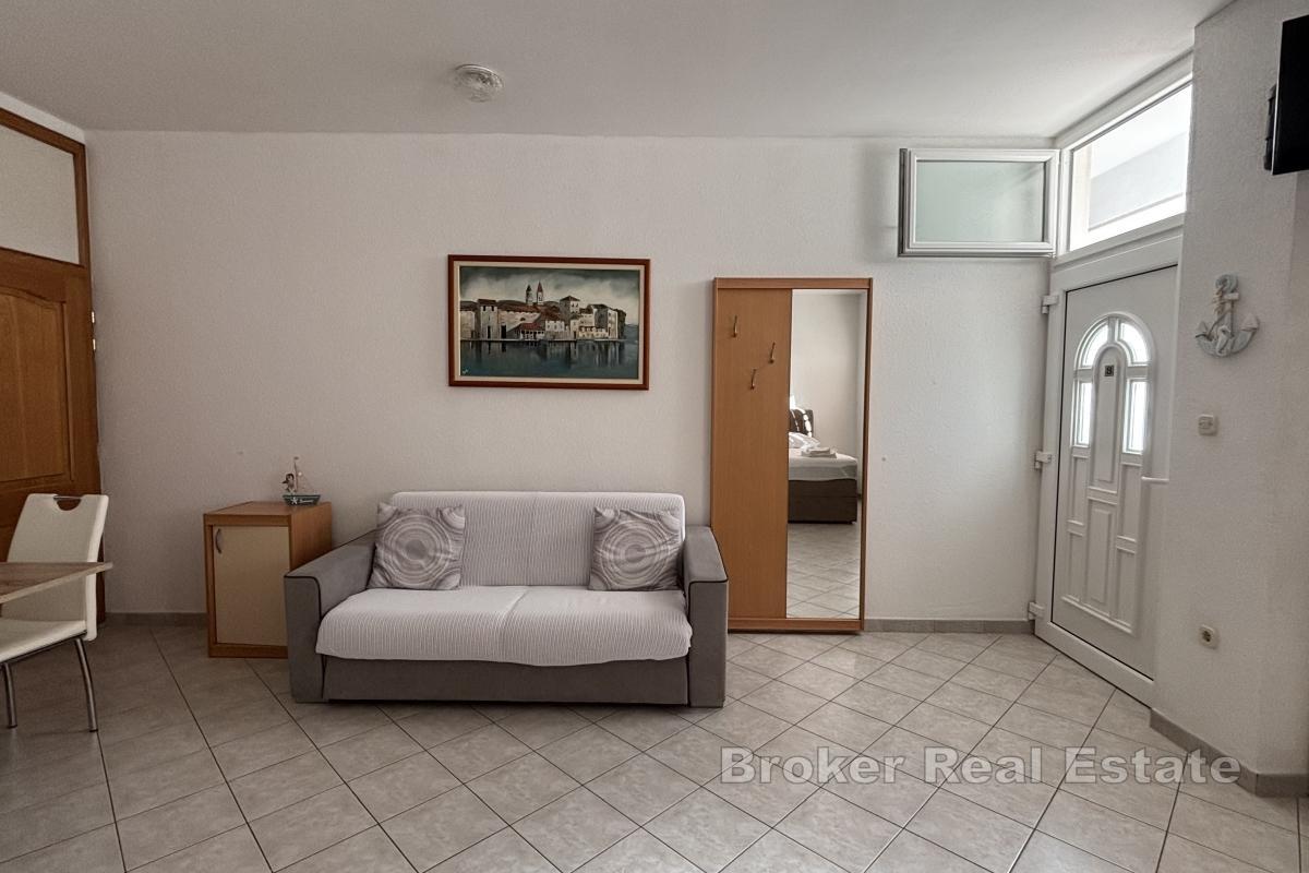 Przestronny apartament typu studio z widokiem na morze