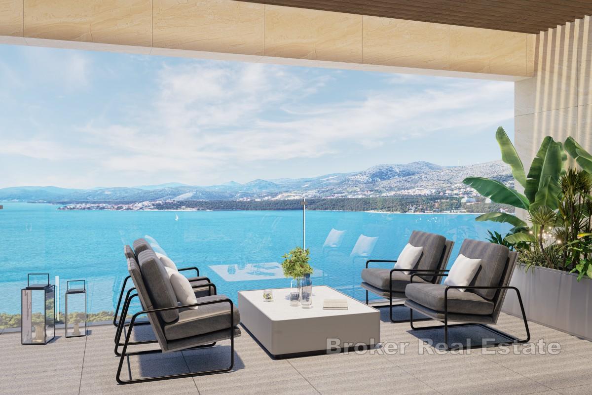 Appartement penthouse au sein d'une résidence en première ligne de mer