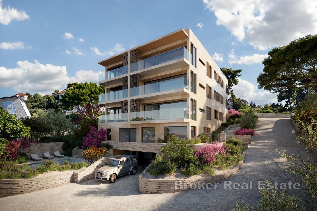 Confortable appartement deux chambres en première ligne de mer