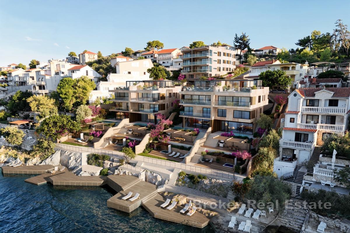 Confortable appartement deux chambres en première ligne de mer