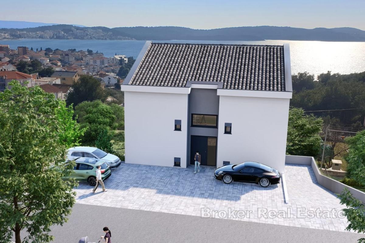 Moderno appartamento con due camere da letto e vista mare