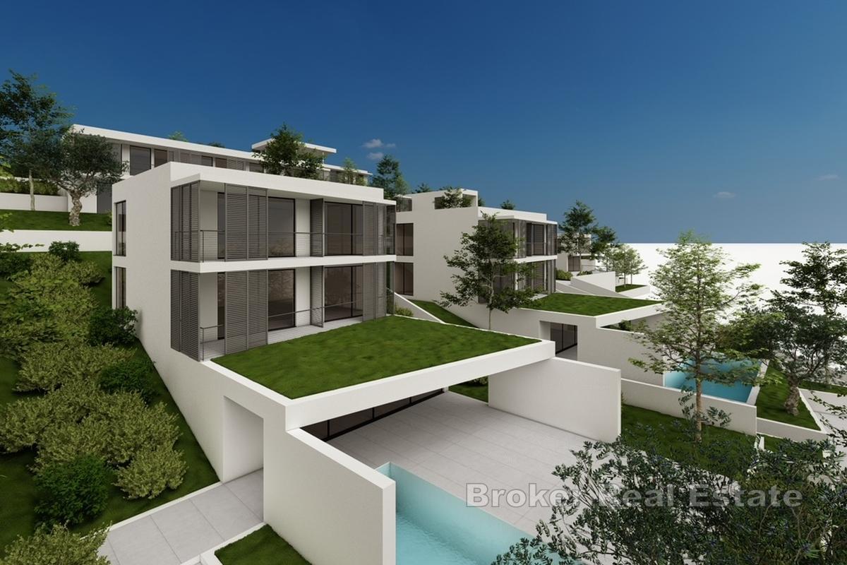 Tomt med havsutsikt och bygglov för villa