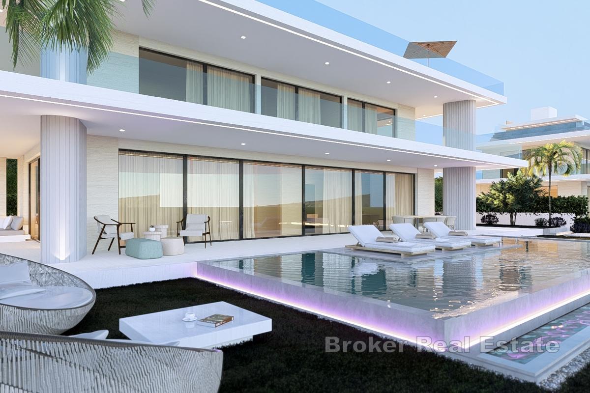 Villa de luxe dans un immeuble neuf près de la mer