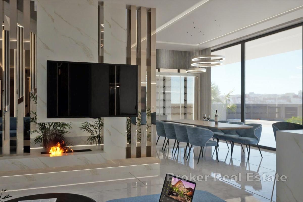 Villa de luxe dans un immeuble neuf près de la mer