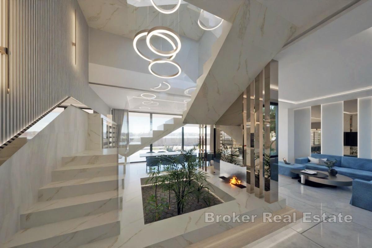 Villa de luxe dans un immeuble neuf près de la mer