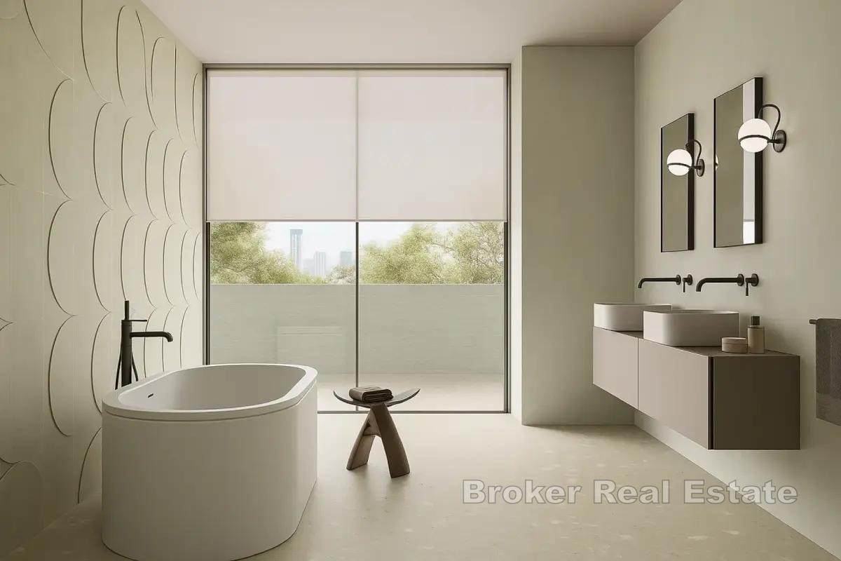 Luxusní apartmán se zahradou v první řadě u moře