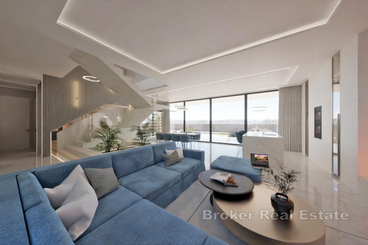 Villa de luxe avec vue panoramique sur la mer