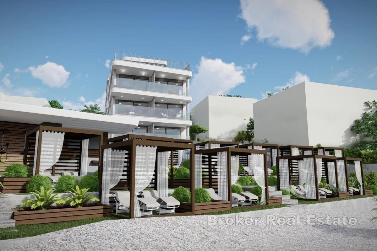 Appartement moderne de deux chambres en bord de mer dans un quartier recherché