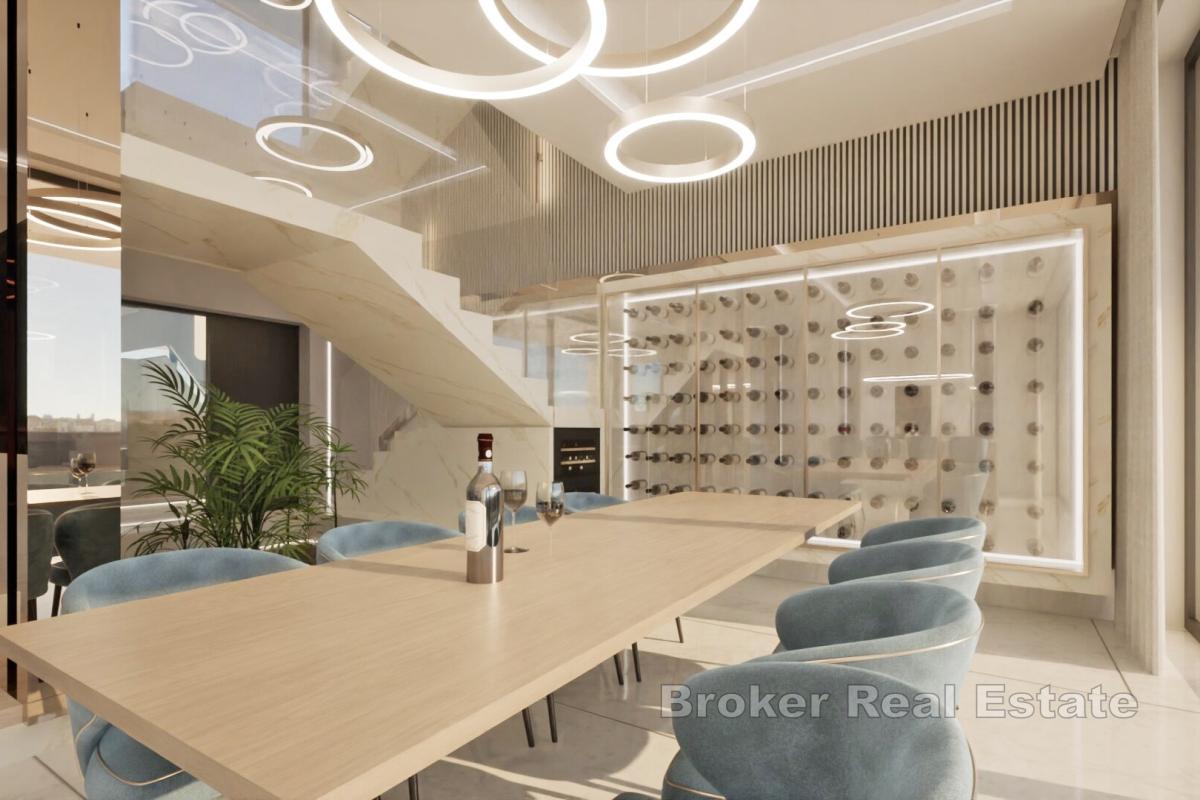 Luksusvilla med panoramautsikt over havet