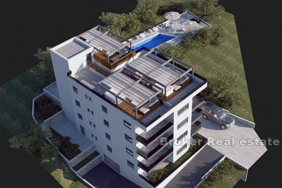 Appartements modernes dans un nouveau bâtiment