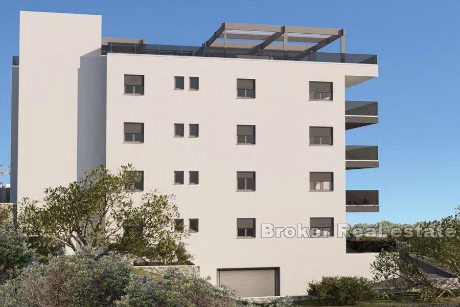 Appartements modernes dans un nouveau bâtiment