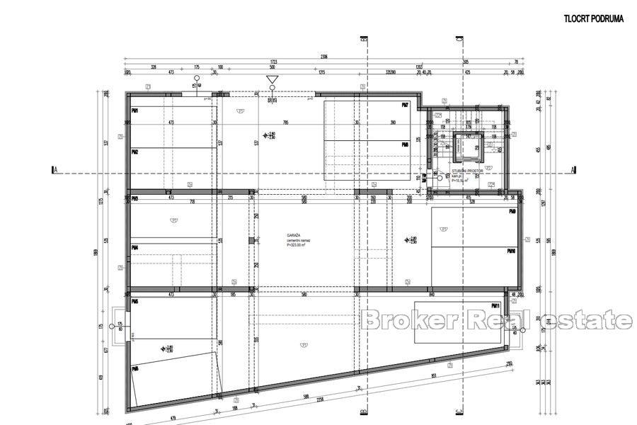 Appartements modernes dans un nouveau bâtiment