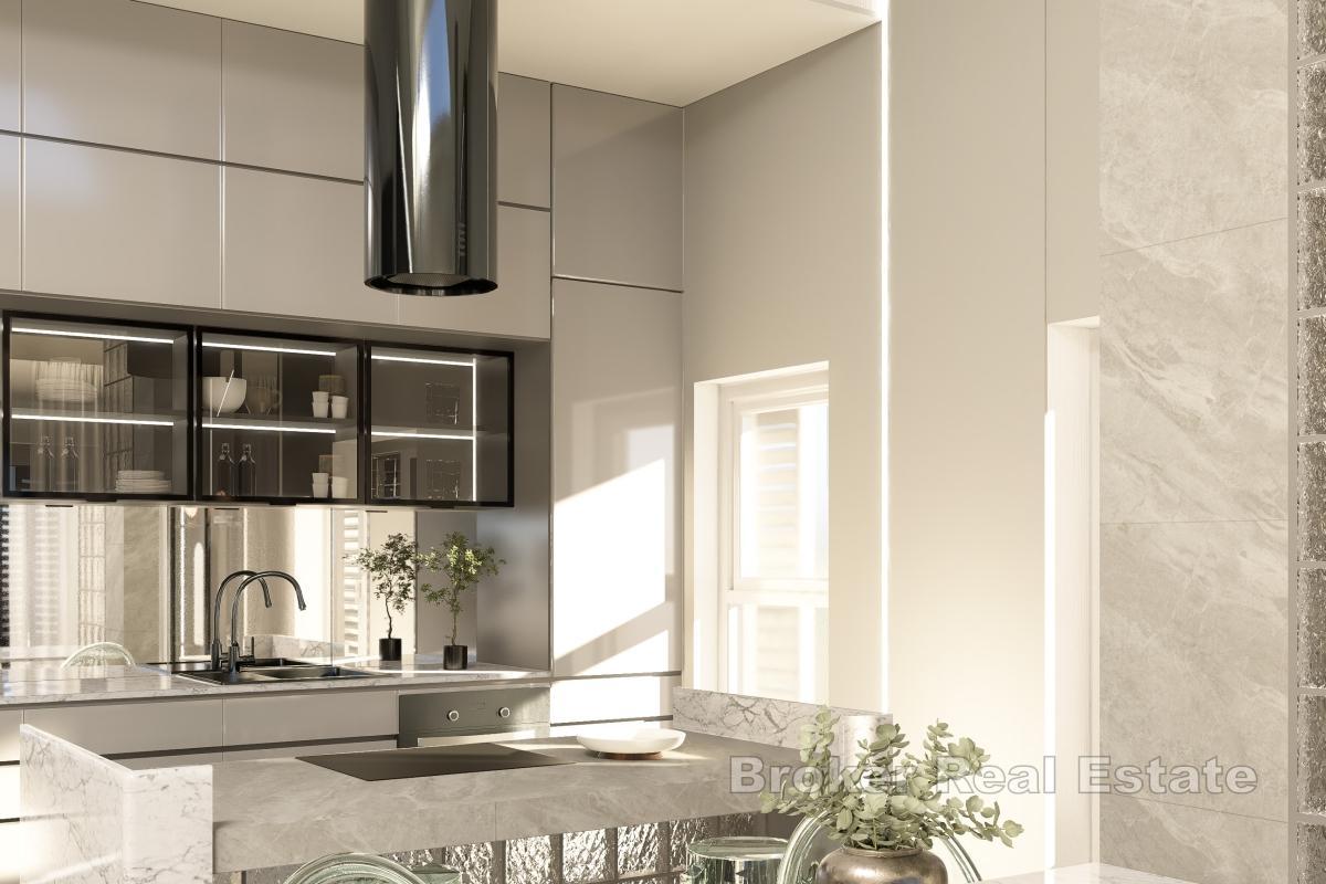 Moderno appartamento con due camere da letto e vista mare