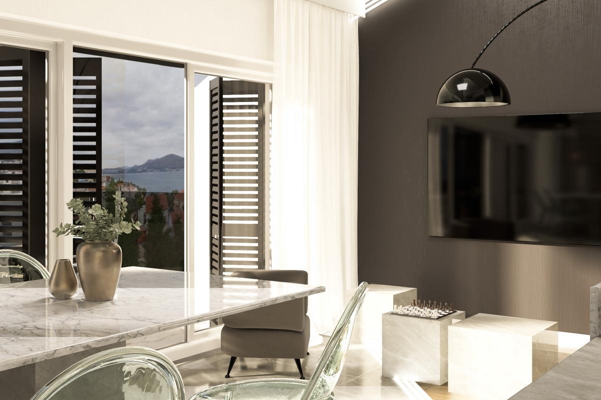 Zwei-Zimmer-Wohnung mit Meerblick