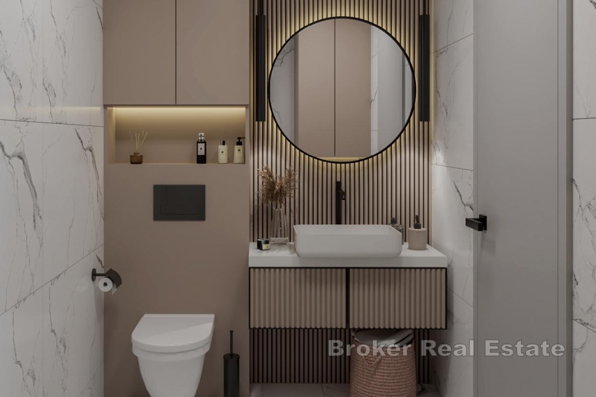 Moderno appartamento con due camere da letto e balcone