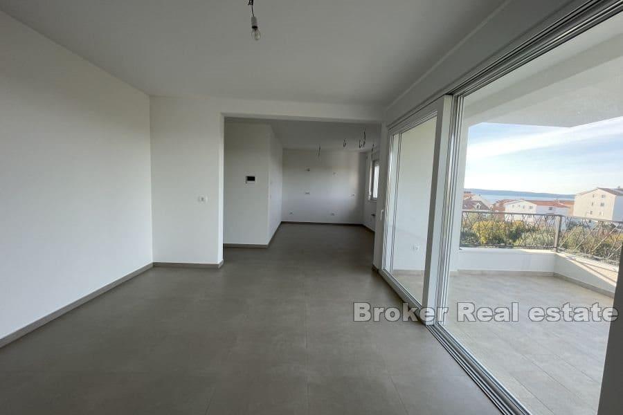 Penthouse s výhledem na moře a terasou