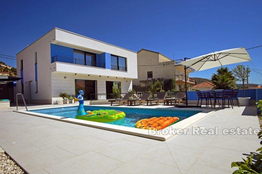Modern villa with sea view