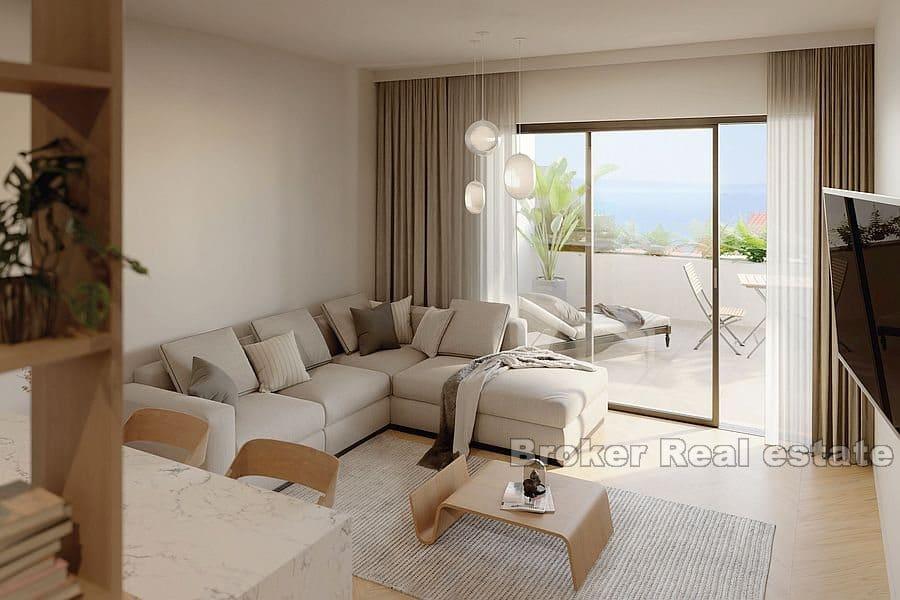 Meje, luxury apartments in a new building