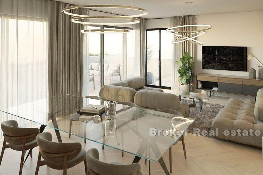 Meje, luxury apartments in a new building