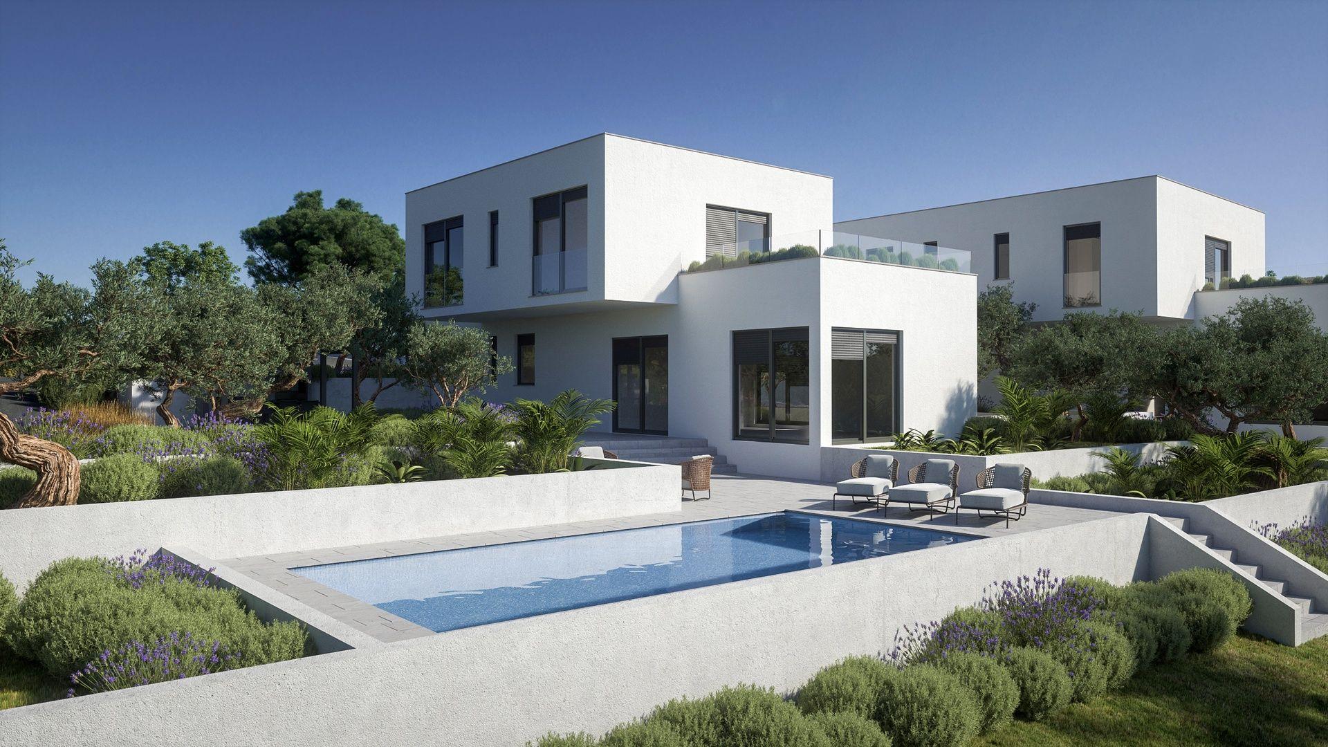 01-2035-74-Trogir-Villa-with-open-sea-view-and-pool