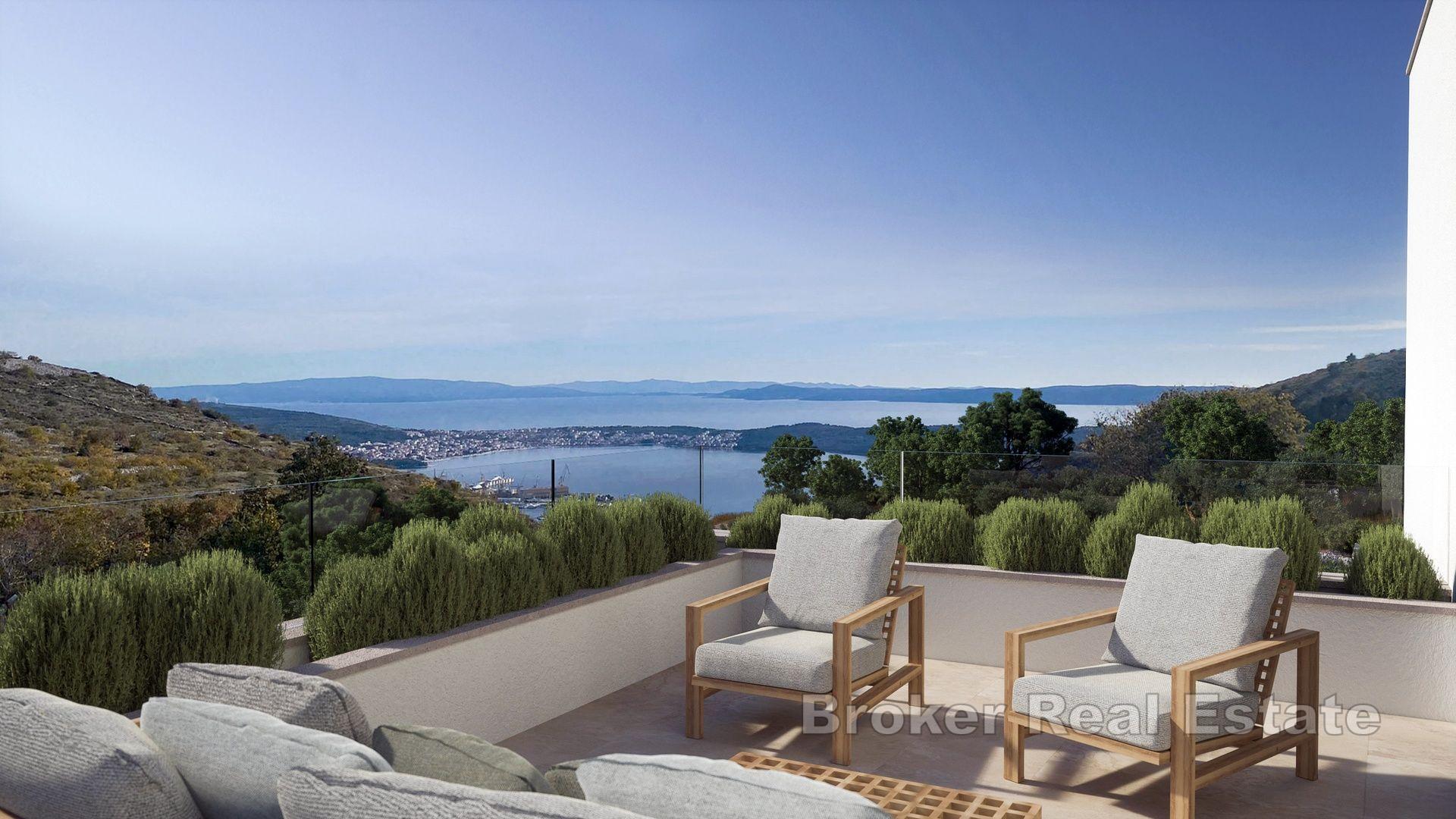 Villa de luxe avec vue panoramique sur la mer