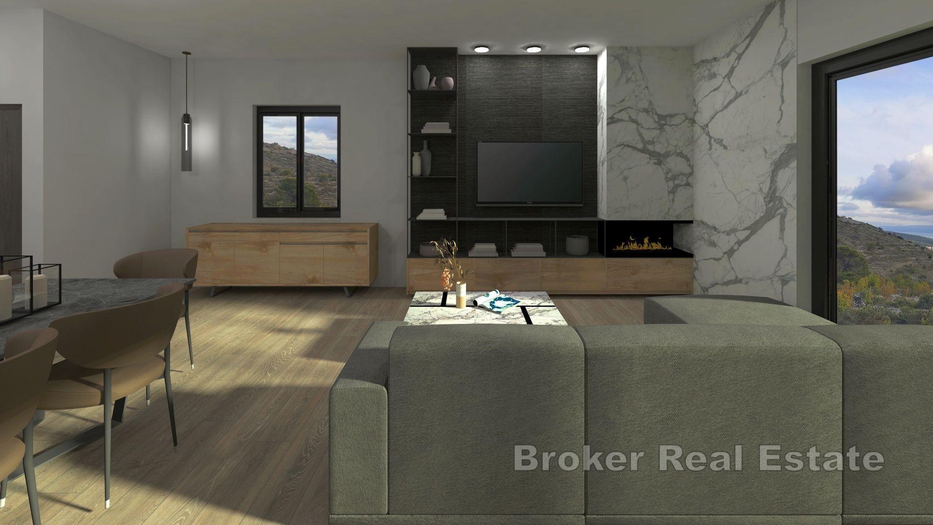 Villa de luxe avec vue panoramique sur la mer