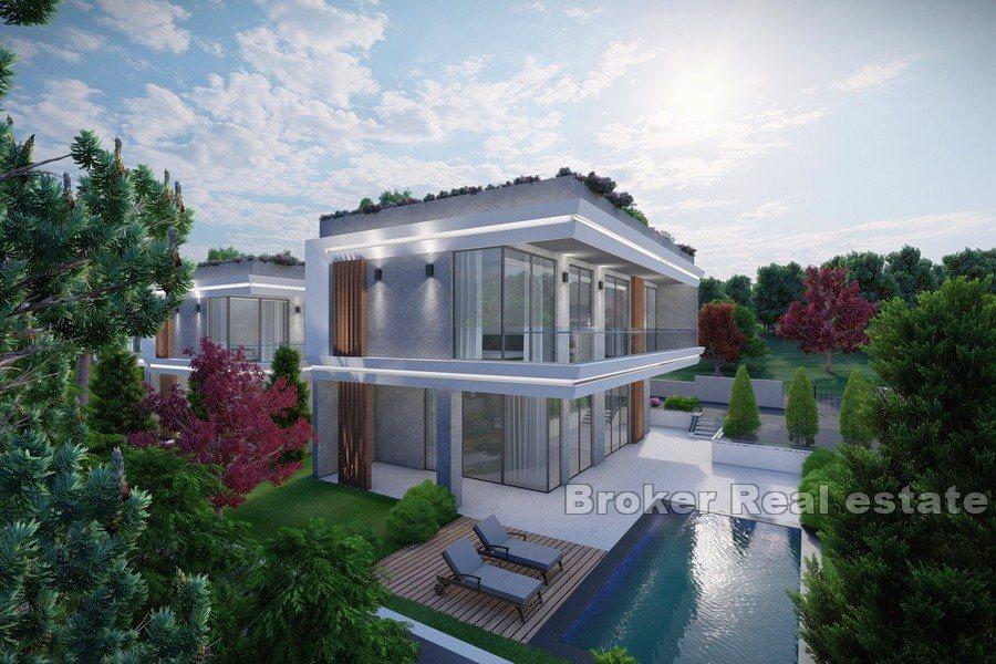 Villakompleks med havutsikt