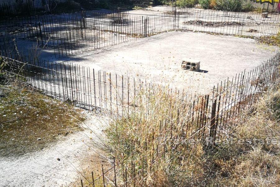 Building land with sea view